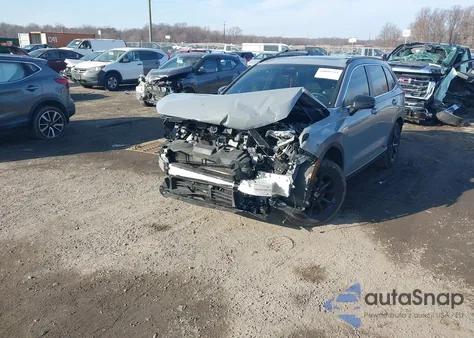 2025 Honda Cr-V Hybrid Sport-L from USA, damaged, VIN 5J6RS6H82SL012547